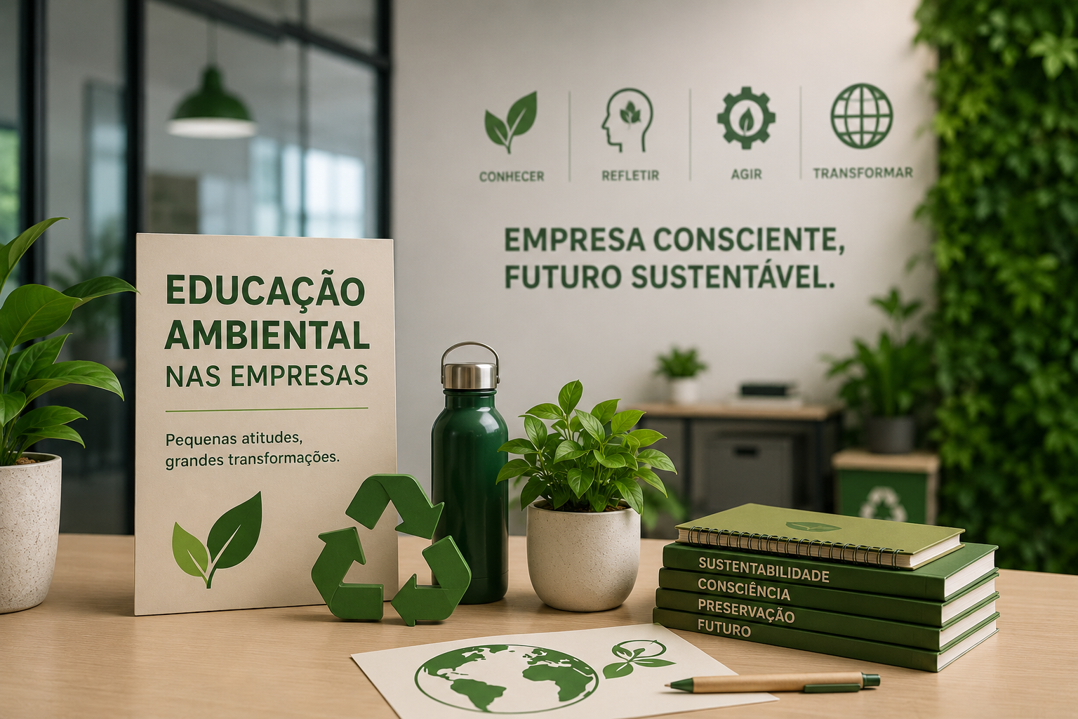 Educação Ambiental nas Empresas: Sustentabilidade e Conformidade