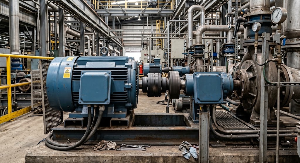Como Funciona um Motor Elétrico Industrial