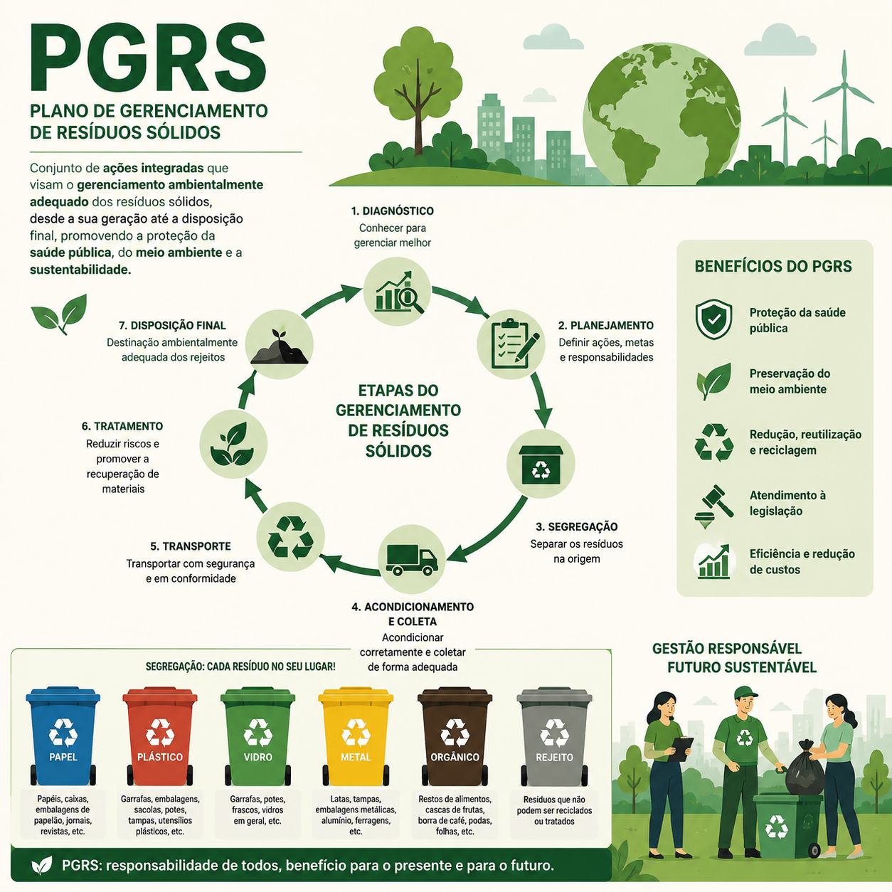 PGRS: Sustentabilidade e Responsabilidade Ambiental