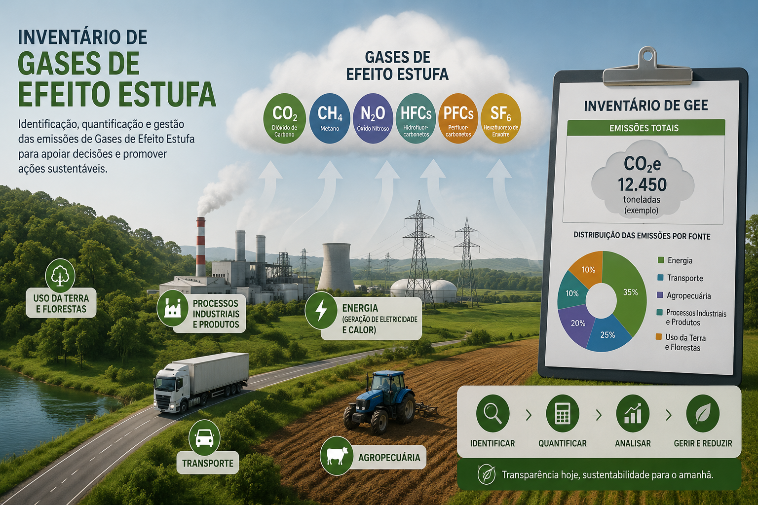 Inventário de Gases de Efeito Estufa: Benefícios para Empresas