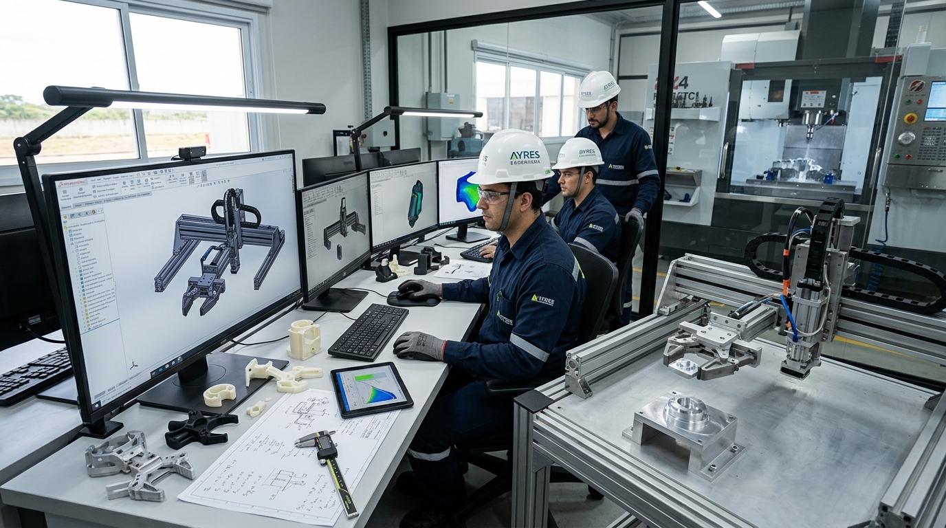 Estratégias para Maximizar Eficiência e Segurança em Projetos Industriais Sustentáveis
